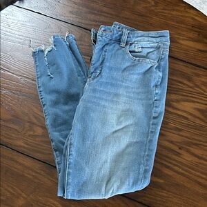 American Eagle Outfitters Light Blue Distressed Jeans